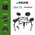 Nux DM-7X 5-Piece Digital Electronic Drum Set |  NUX |  DRUM-ELECTRONIC |  Zoso Music