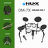 Nux DM-7X 5-Piece Digital Electronic Drum Set |  NUX |  DRUM-ELECTRONIC |  Zoso Music