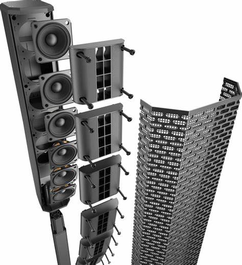 EV Electro-Voice Evolve 30M Powered Column Loudspeaker System - Black