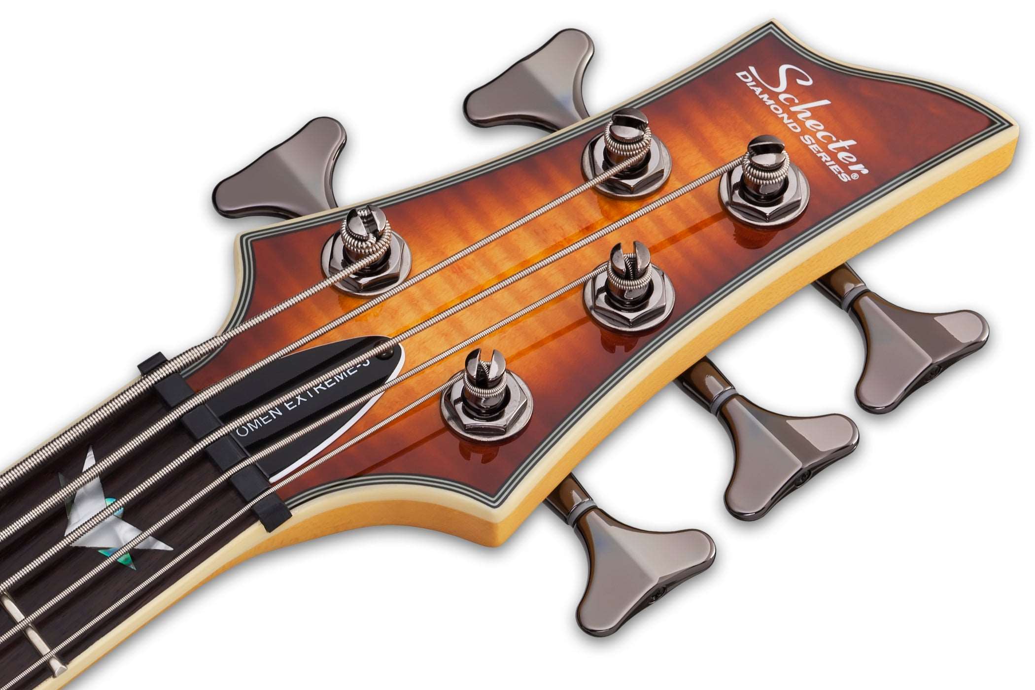 SCHECTER OMEN EXTREME-5 STRING BASS GUITAR - VINTAGE SUNBURST (2049) MADE IN INDONESIA, SCHECTER, BASS GUITAR, schecter-bass-guitar-omenextreme5-vs, ZOSO MUSIC SDN BHD