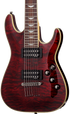 SCHECTER OMEN EXTREME-7 ELECTRIC GUITAR- BLACK CHERRY (2008), SCHECTER, ELECTRIC GUITAR, schecter-electric-guitar-omenex7-bc, ZOSO MUSIC SDN BHD