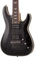 SCHECTER ELECTRIC GUITAR OMEN EXTREME 7 STRING SEE THROUGH BLACK (2007) MADE IN INDONESIA, SCHECTER, ELECTRIC GUITAR, schecter-electric-guitar-omenextreme7-stblk, ZOSO MUSIC SDN BHD