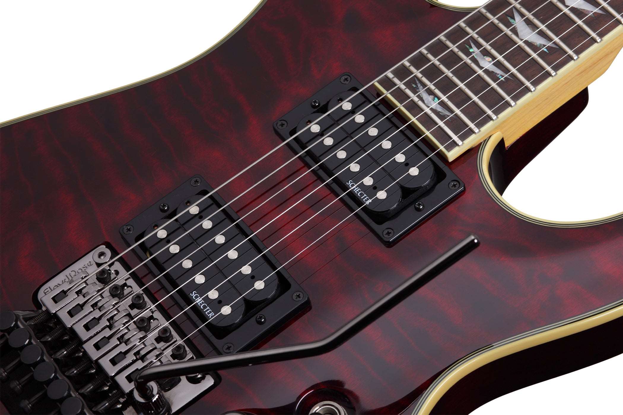 SCHECTER OMEN EXTREME-6 FR ELECTRIC GUITAR - BLACK CHERRY, SCHECTER, ELECTRIC GUITAR, schecter-electric-guitar-omenex6-fbc, ZOSO MUSIC SDN BHD