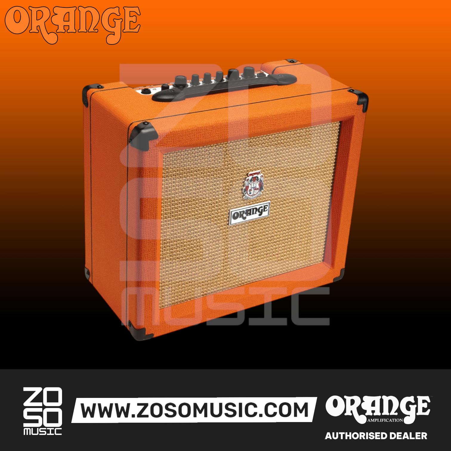 ORANGE CRUSH CR35RT GUITAR AMPLIFIER COMBO, ORANGE, GUITAR AMPLIFIER, orange-crush-cr35rt-guitar-amplifier-combo, ZOSO MUSIC SDN BHD