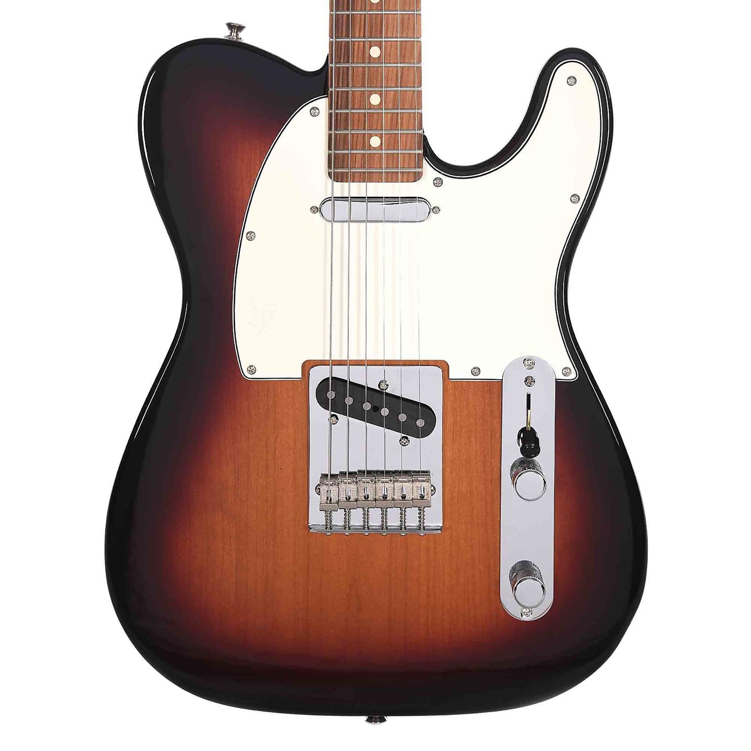 Fender Player HH Telecaster Electric Guitar, Pau Ferro FB, 3-Tone Sunburst