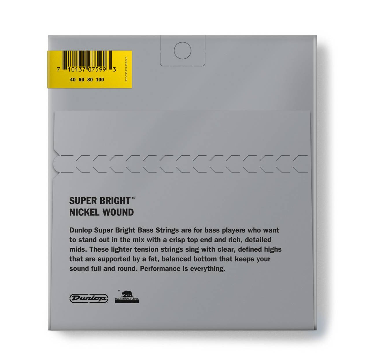 Jim Dunlop DBSBN40100 Rear View Zoso Music