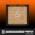 Zoso Music Orange Crush Pro 4x12 guitar speaker cabinet with black frame and classic tan basketweave grille cloth.