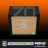 Zoso Music Orange Crush Pro 4x12 closed-back guitar speaker cabinet in black with tan grille cloth