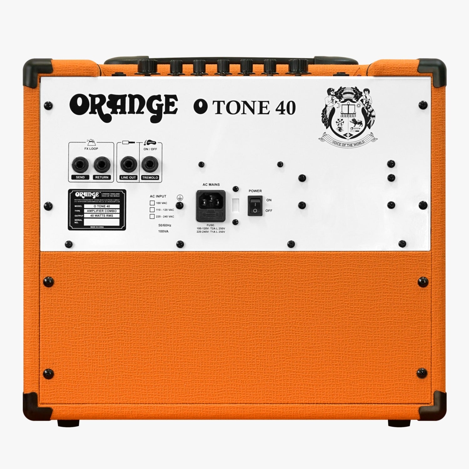 Orange O Tone 40 Best Guitar Amp For Pedalboards - 40 Watt Clean Amp with Reverb & Tremolo |  ORANGE |  AMPLIFIER-ELECTRIC |  Zoso Music
