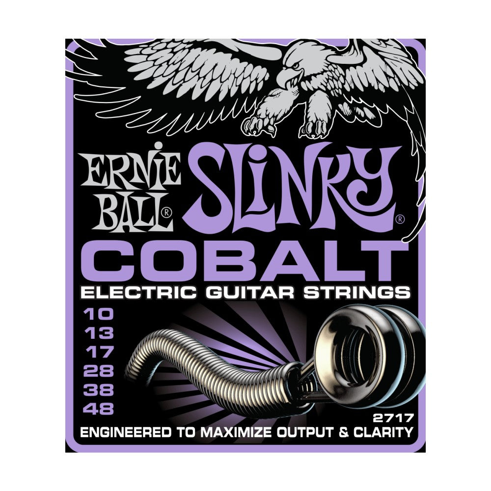 Ernie Ball P02717 Ultra Slinky Cobalt Electric Guitar Strings, 10-48 Gauge |  ERNIE BALL |  STRINGS-BASS GUITAR |  Zoso Music