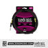 Ernie Ball EB6422 Headphone Extension Cable 1/4 To 3.5mm 10 Ft, Black | Zoso Music Sdn Bhd