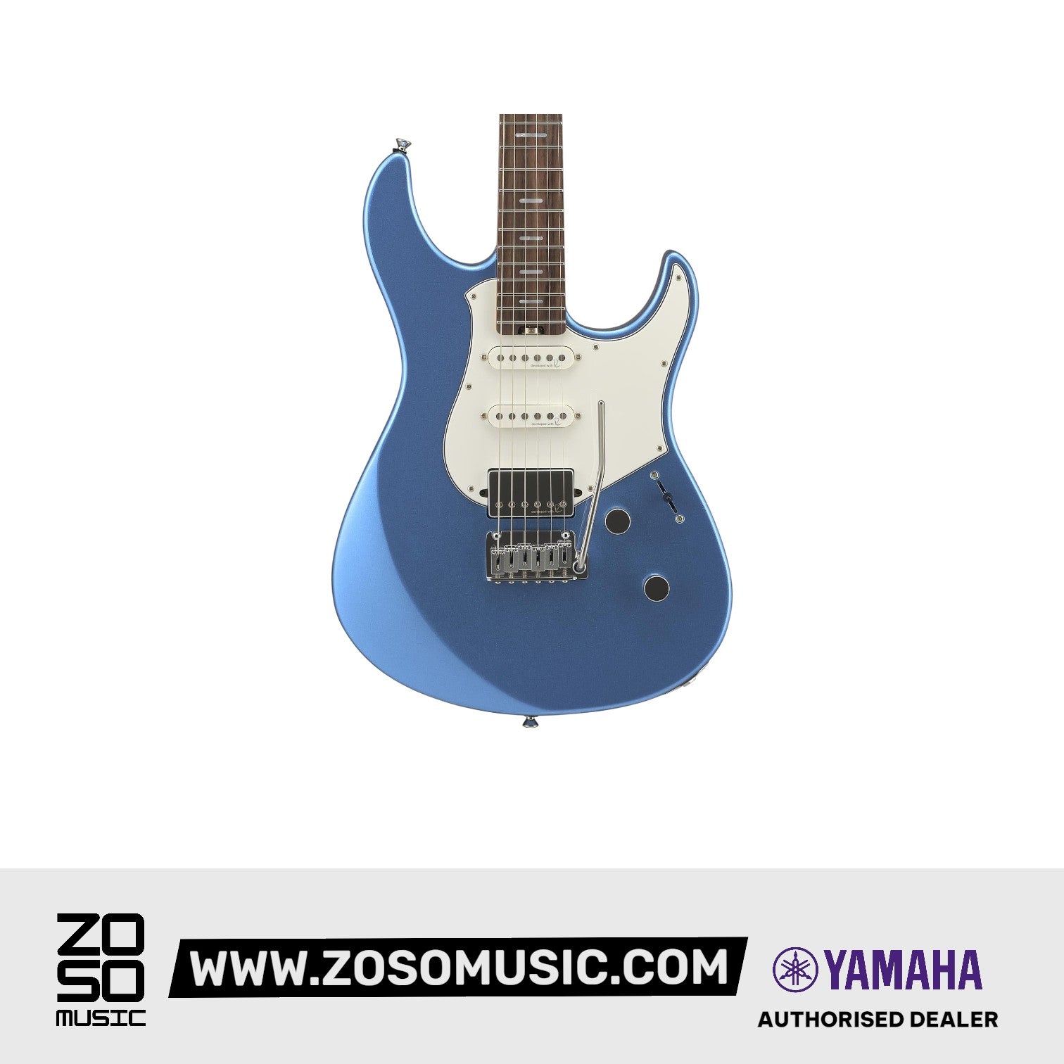 Yamaha PACP12 Pacifica Professional Electric Guitar - Sparkle Blue | Zoso Music Sdn Bhd
