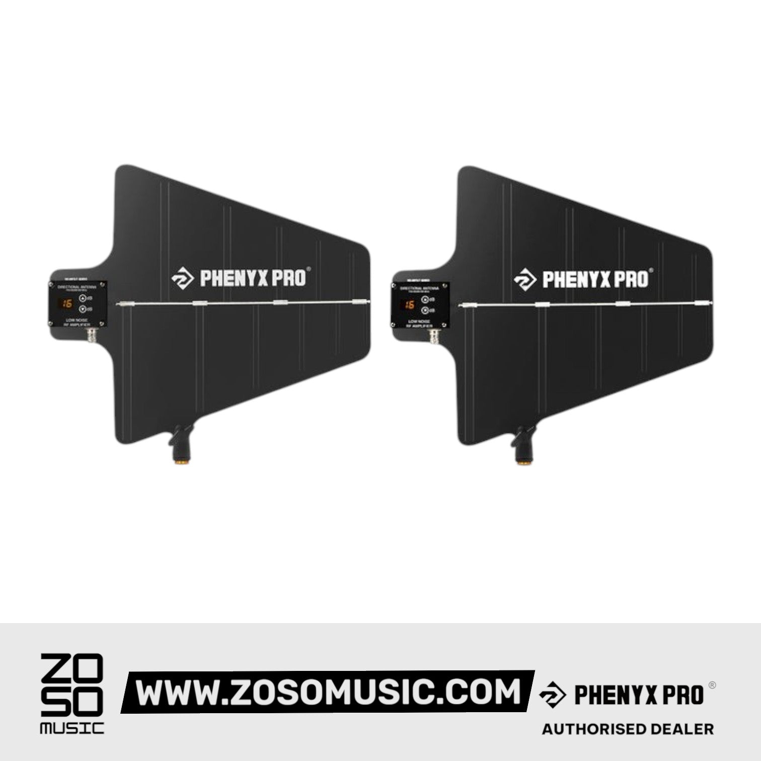 Phenyx Pro PAS-82 Directional Antenna Paddles for PAS-225X Antenna Distribution System