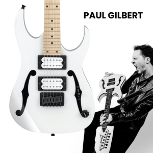 Ibanez Paul Gilbert Signature PGMM31 Electric Guitar - White (PGMM31-WH) |  IBANEZ |  ELECTRIC GUITAR |  Zoso Music