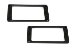 ALLPARTS PC-0733-023 Black Humbucking Guitar Pickup Rings Neck and Bridge Curve | Zoso Music Sdn Bhd