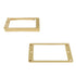 ALLPARTS PC-0733-028 Cream Humbucking Guitar Pickup Rings Neck and Bridge Curve |  ALLPARTS |  AUDIO COMPONENT |  Zoso Music