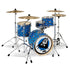 DW PDP Ricky Fitness' The Aquabats! Super Kit! 4-pc Drums - Cyan Blue | Zoso Music Sdn Bhd