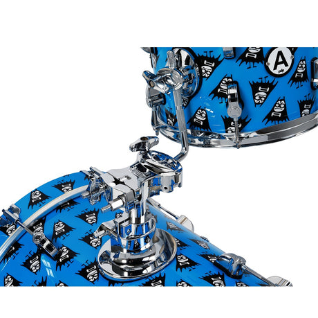 DW PDP Ricky Fitness' The Aquabats! Super Kit! 4-pc Drums - Cyan Blue |  PDP |  DRUM-ACOUSTIC |  Zoso Music