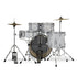 DW PDP Center Stage 5-pc Complete Drum Kit with Hardware, Stool & Cymbals - Diamond White Sparkle |  PDP |  DRUM-ACOUSTIC |  Zoso Music