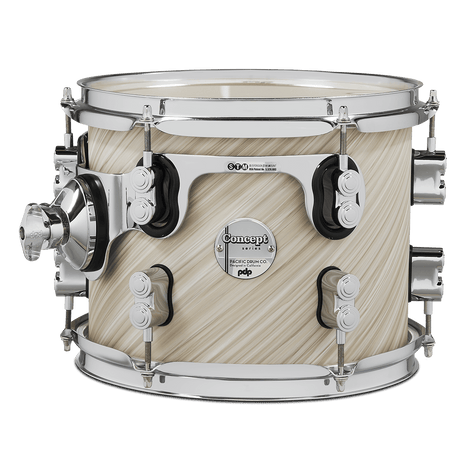 DW PDP Concept Maple 7-pc Drum Kit with Hardware - Twisted Ivory |  PDP |  DRUM-ACOUSTIC |  Zoso Music