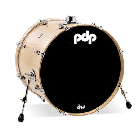 DW PDP Concept Maple 7-pc Drum Kit with Hardware - Natural Lacquer