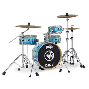 DW PDP Daru Jones New Yorker II 4-pc Shell Pack - Blue Fade Lacquer | Zoso Music Sdn Bhd