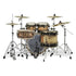 DW PDP 2023 LTD 5-pc Drum Kit with Hardware - Mapa Burl to Black Burst Lacquer |  PDP |  DRUM-ACOUSTIC |  Zoso Music