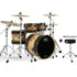 DW PDP 2023 LTD 5-pc Drum Kit with Hardware - Mapa Burl to Black Burst Lacquer |  PDP |  DRUM-ACOUSTIC |  Zoso Music