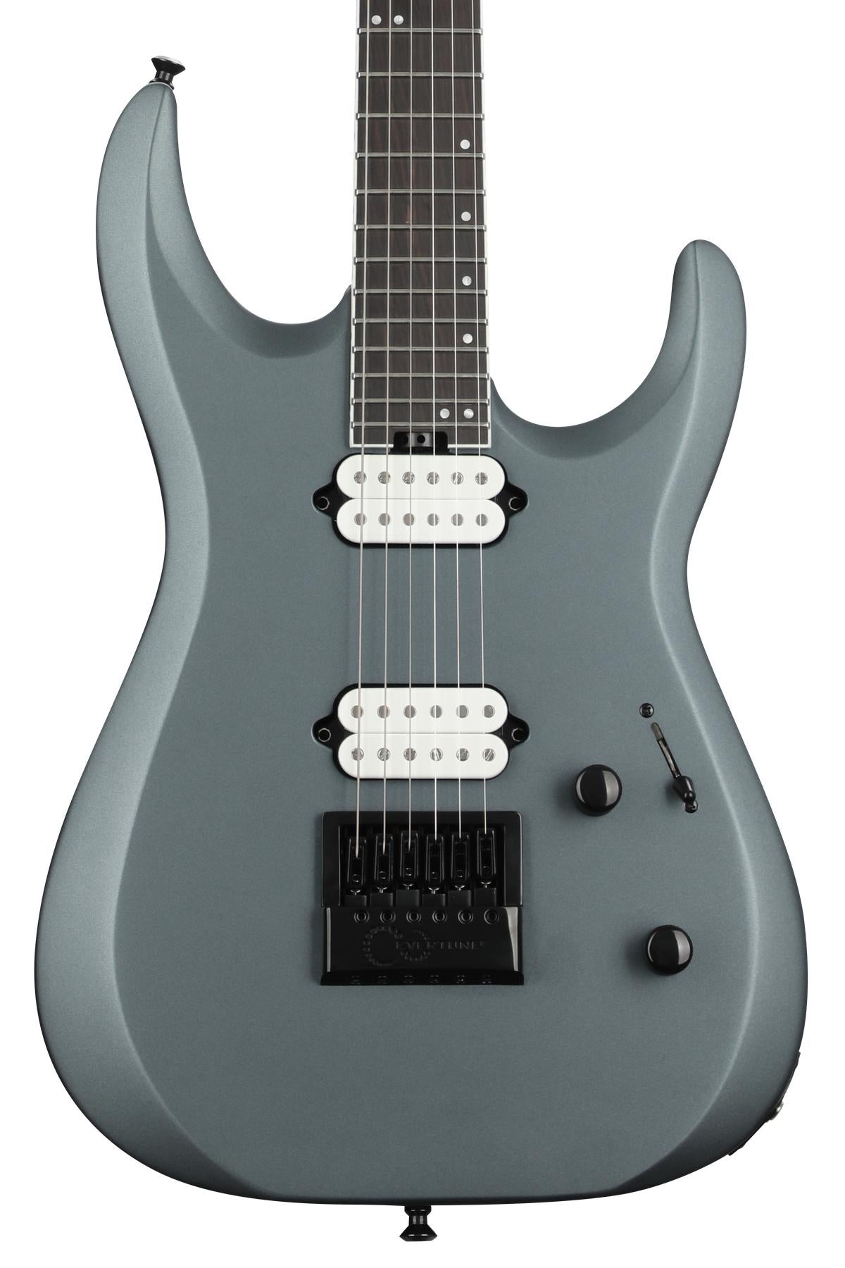 Jackson Pro Series Dinky DK Modern ET 6 Electric Guitar, Ebony FB, Satin Graphite