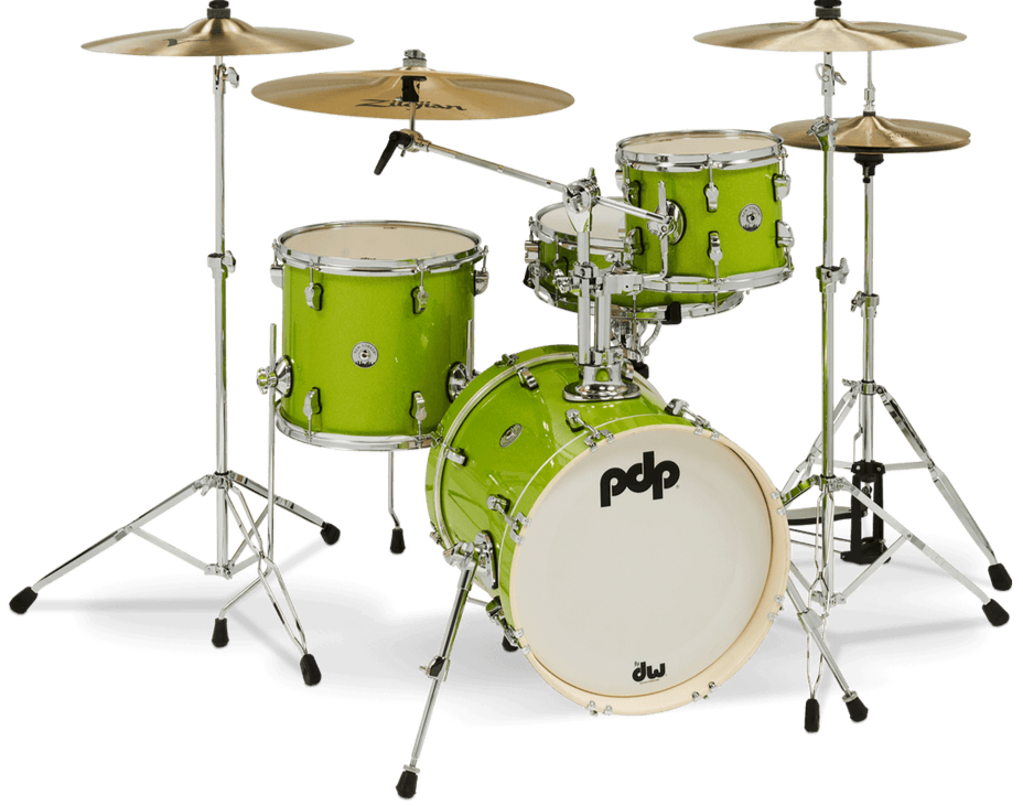 DW PDP New Yorker 4-pc Drums with 16