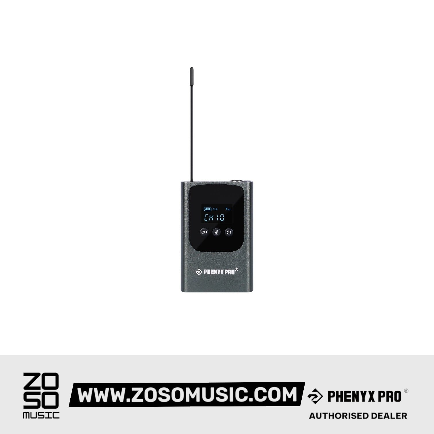 Phenyx Pro PDP-1-1B(900) Single Digital Portable Wireless Microphone System