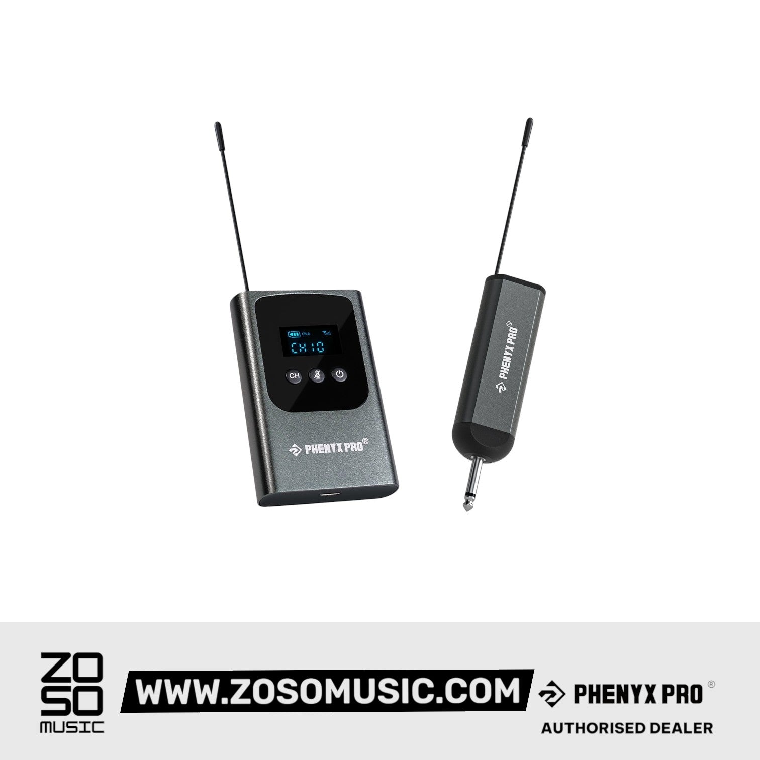 Phenyx Pro PDP-1-1B(900) Single Digital Portable Wireless Microphone System