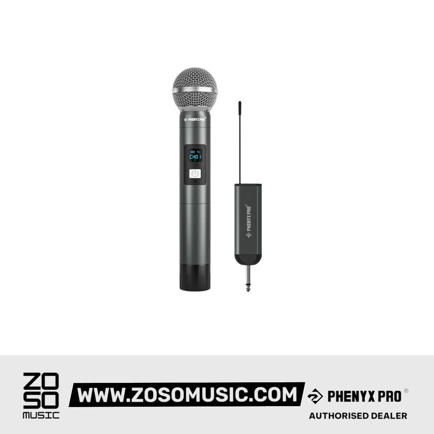 Phenyx Pro PDP-1-1H Single Digital Portable Wireless Microphone System