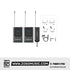Phenyx Pro PDP-2-2B(900) Dual Digital Portable Wireless Microphone System
