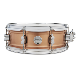 DW PDP Concept Metal 5x14" 1mm Copper Snare Drum, Natural Satin Brushed Copper | Zoso Music Sdn Bhd