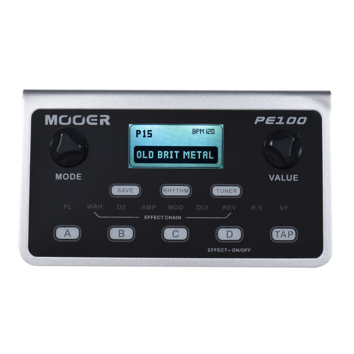 Mooer PE100 Portable Multi-Effects Pedal | Zoso Music Sdn Bhd
