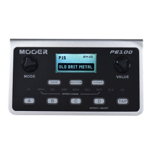Mooer PE100 Portable Multi-Effects Pedal | Zoso Music Sdn Bhd