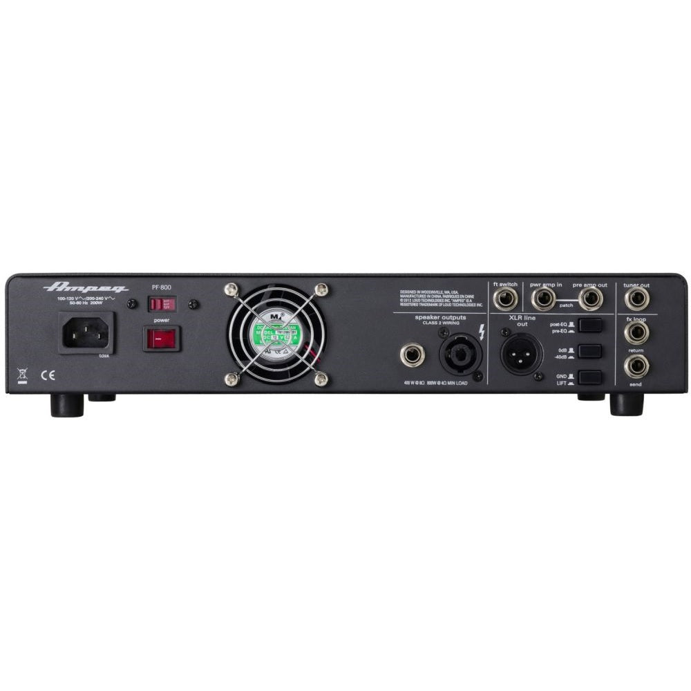 Ampeg PF-800 800-watt Portaflex Bass Amplifier Head