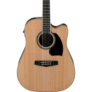 Ibanez Pf15ece Acoustic Guitar Dreadnought W/pickup Natural