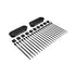 MONO Pedalboard Accessories Kit, Black - ZOSO MUSIC