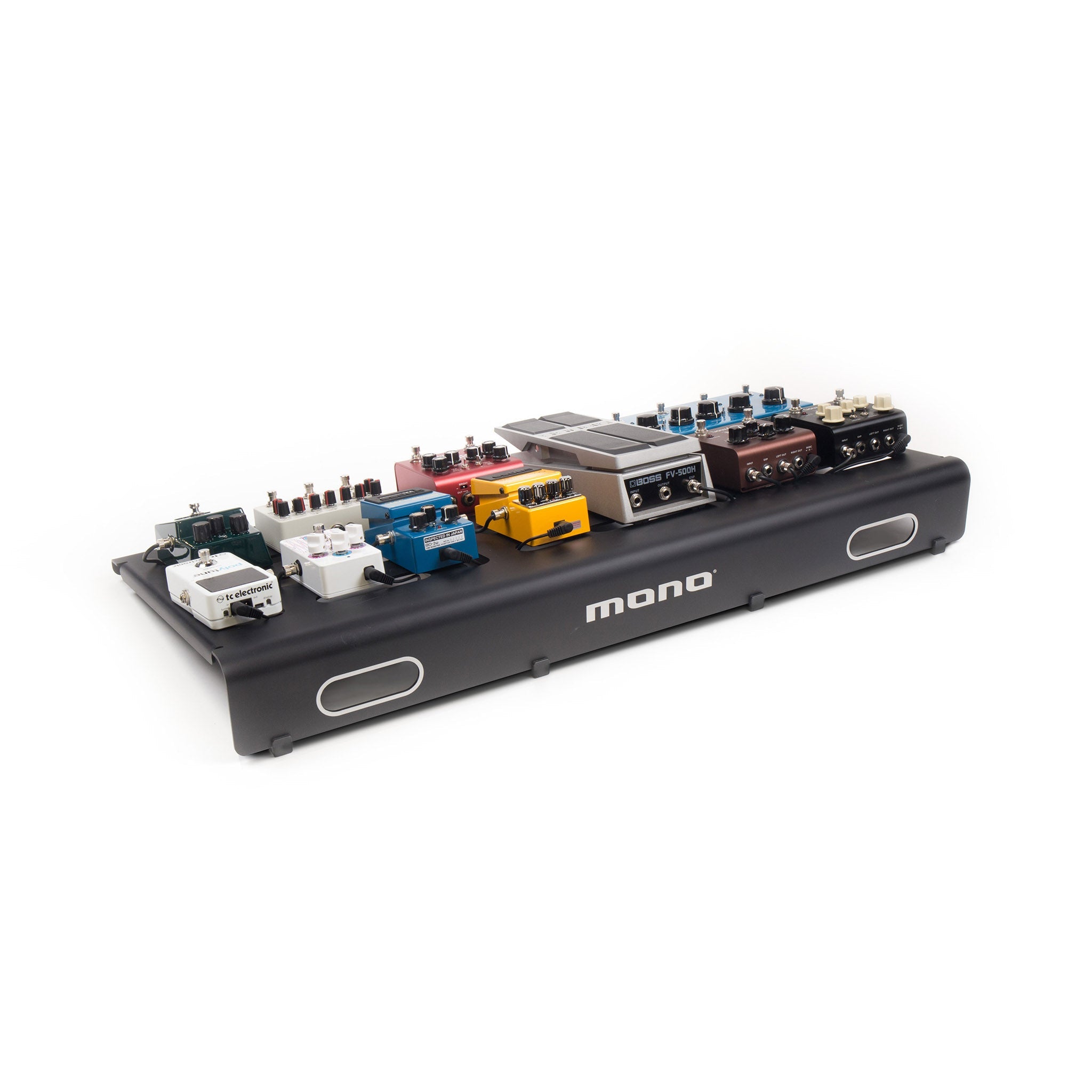 MONO Pedalboard Large, Black and Pro Accessory Case 2.0, Black - ZOSO MUSIC
