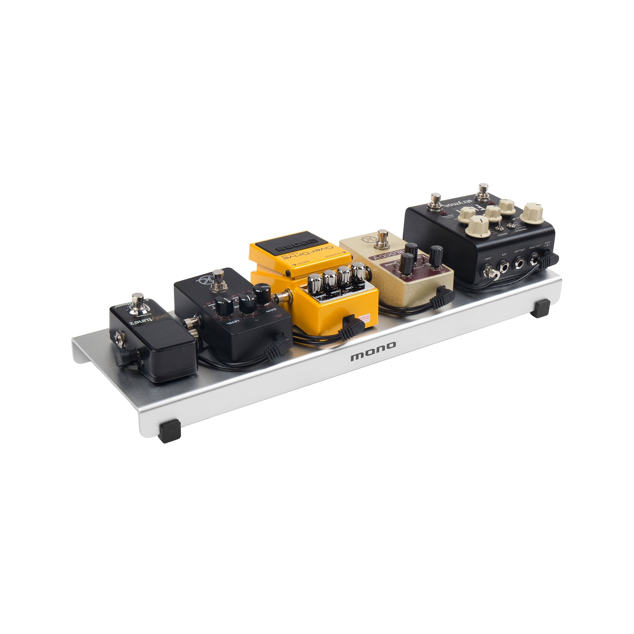 MONO Pedalboard Lite+, Silver - ZOSO MUSIC