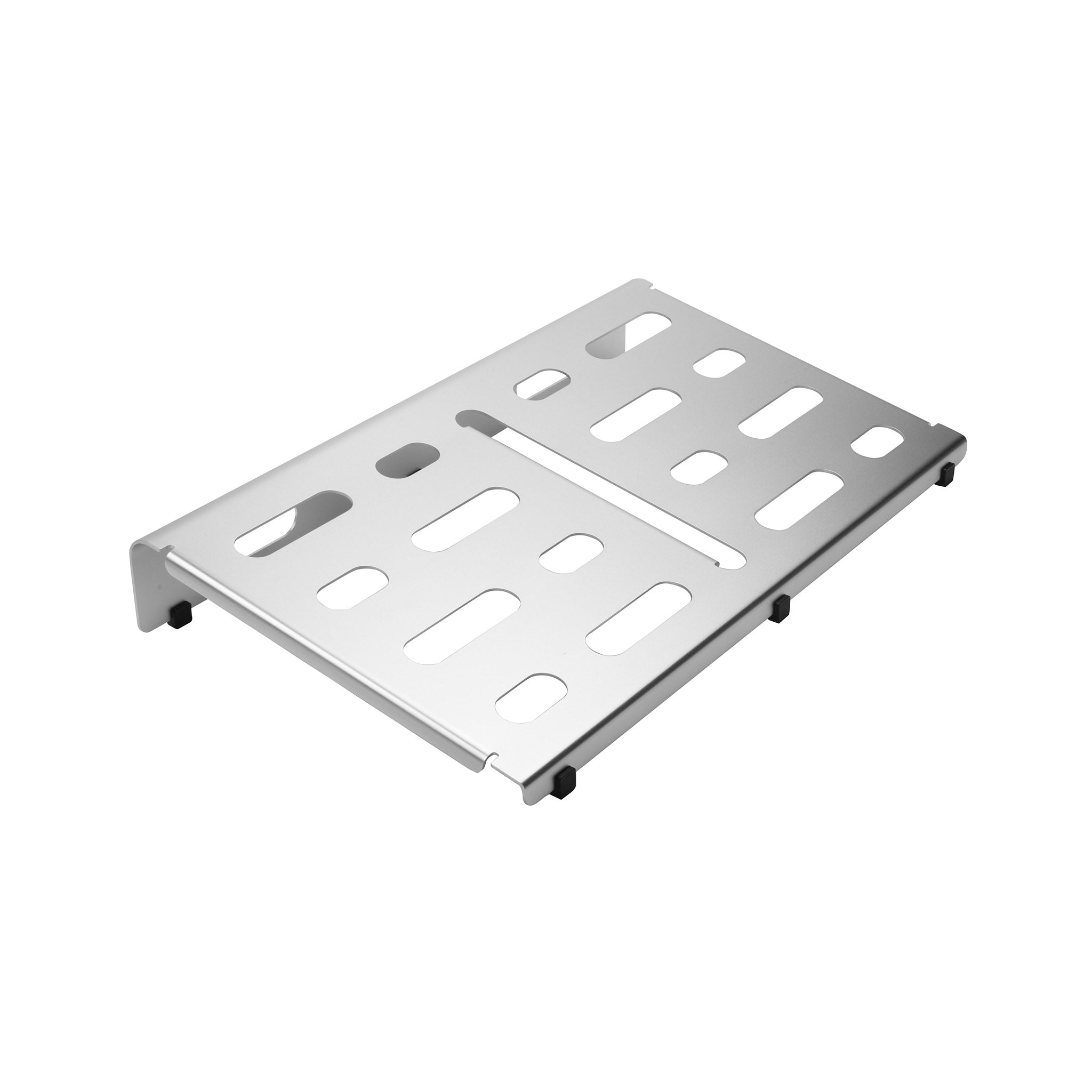 MONO Pedalboard Medium, Silver and Tour Accessory Case 2.0, Black - ZOSO MUSIC