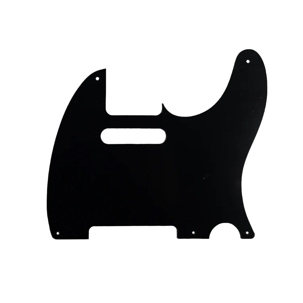 ALLPARTS PG-0560-023 5 Hole Black Pickguard for Telecaster® | Zoso Music Sdn Bhd