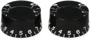 ALLPARTS PK-0130-023 Vintage-style Speed Knobs - Black (Pack of 2) | Zoso Music Sdn Bhd