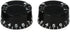 ALLPARTS PK-0130-023 Vintage-style Speed Knobs - Black (Pack of 2) | Zoso Music Sdn Bhd