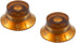 ALLPARTS PK-0140-022 Vintage Style Bell Knobs - Amber (Pack of 2) | Zoso Music Sdn Bhd