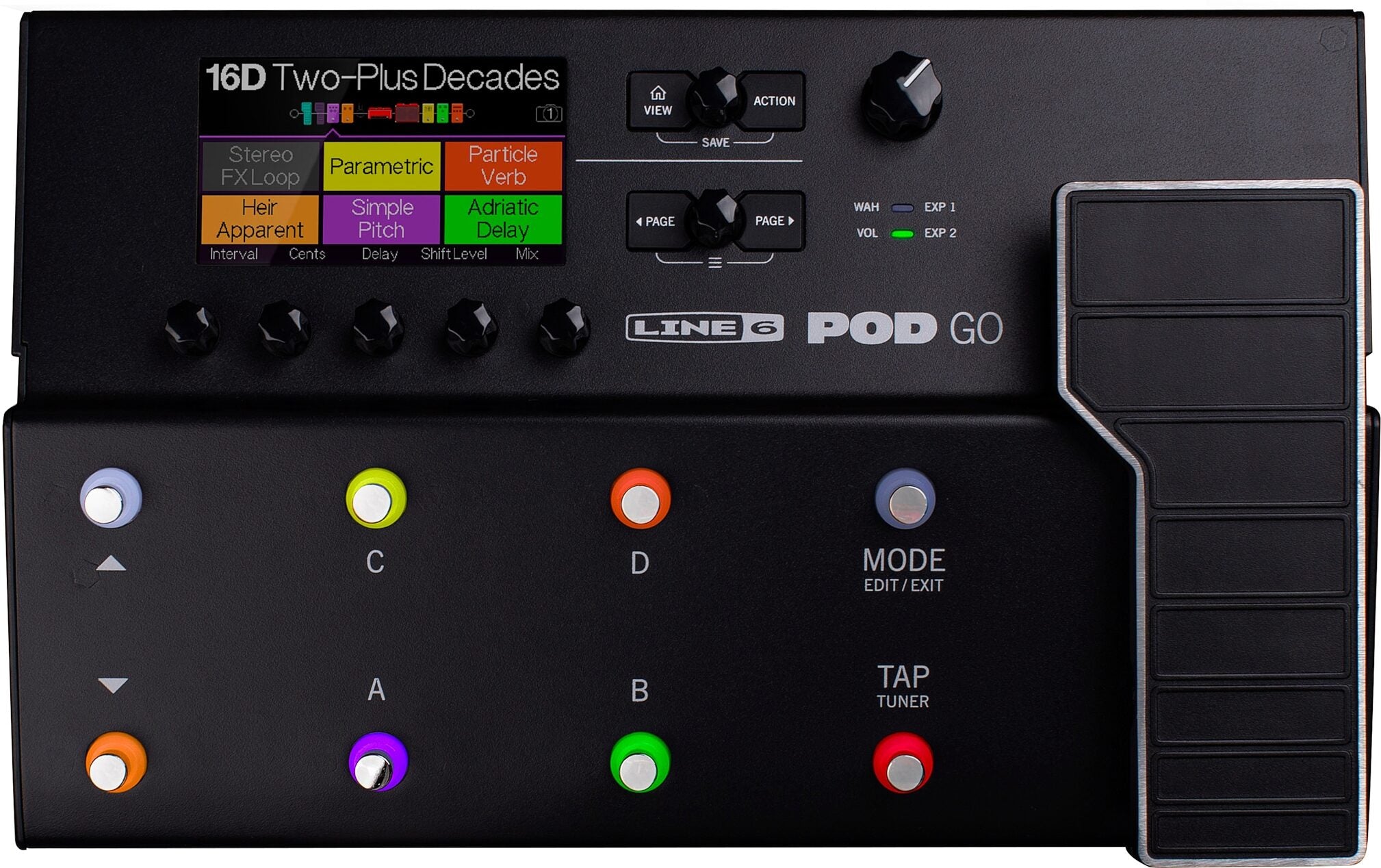 Line 6 POD Go Close Up View Zoso Music 
