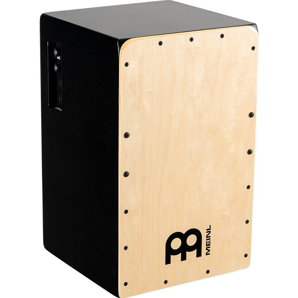 Meinl Percussion PSC100B Pickup Snarecraft Series Cajon, Black | Zoso Music Sdn Bhd
