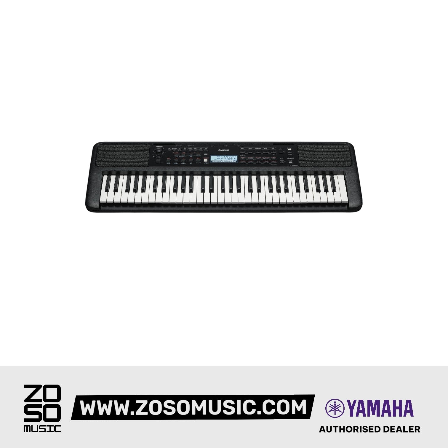Yamaha Keyboards PSR-E383 61-Keys Portable Keyboard with Original Adapter |  YAMAHA PRO AUDIO |  KEYBOARD-PORTABLE |  Zoso Music